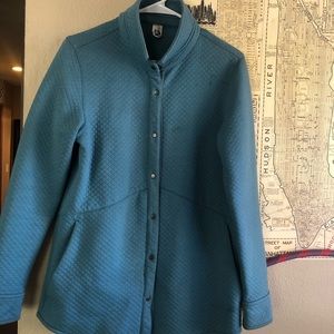 Flylow button sweater